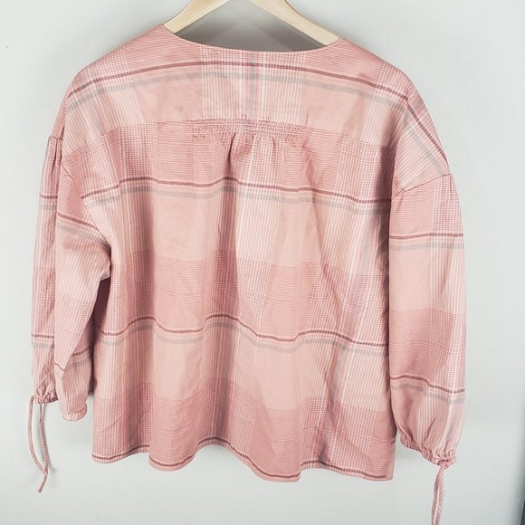 Madewell Morningview Tie-Sleeve Shirt - Picture 6 of 7